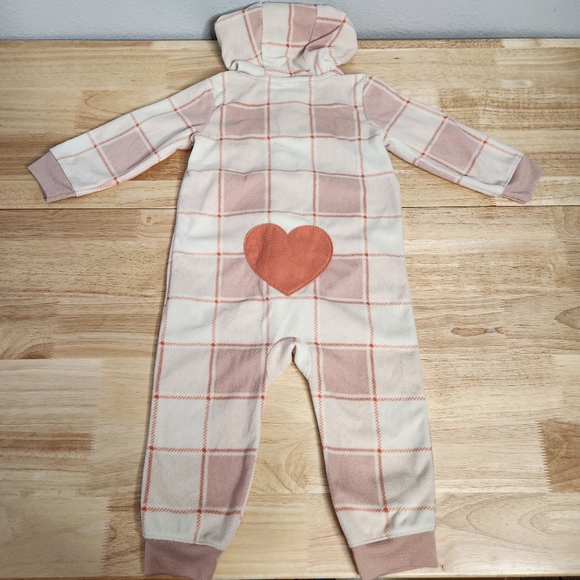 Bundle of 2 Girls fleece jumpsuits - Picture 7 of 7